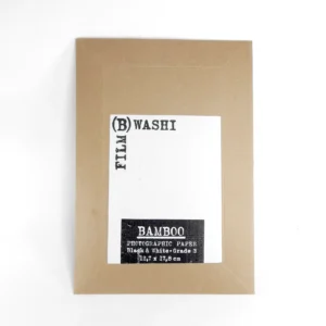 Papier de tirage noir & blanc en fibre de Bambou 13x18cm.